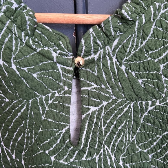 NWT Janie and Jack Green Ruffle Dress Size 6 - Picture 4 of 5